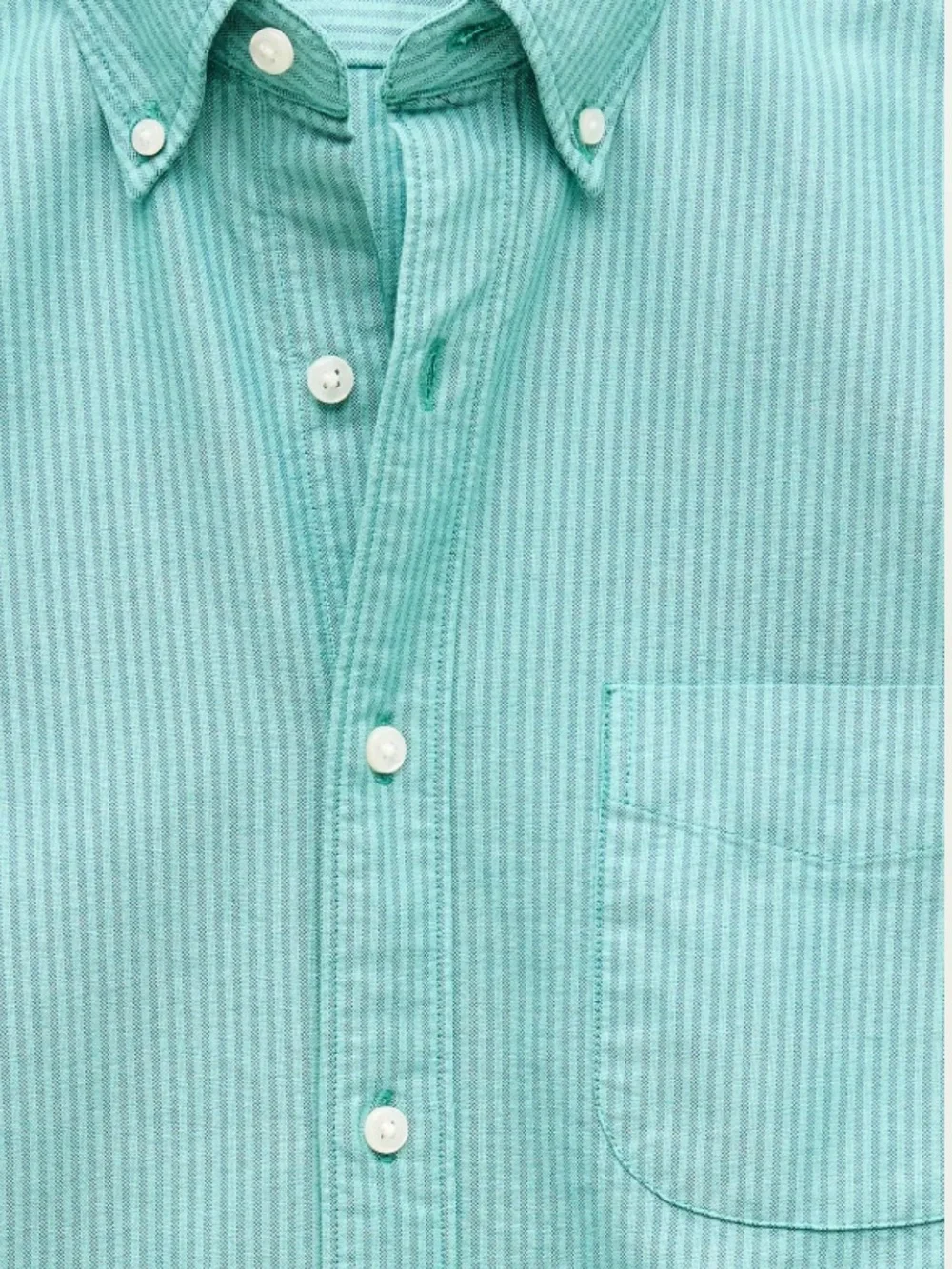 J crew Garment-dyed Classic oxford shirt aqua